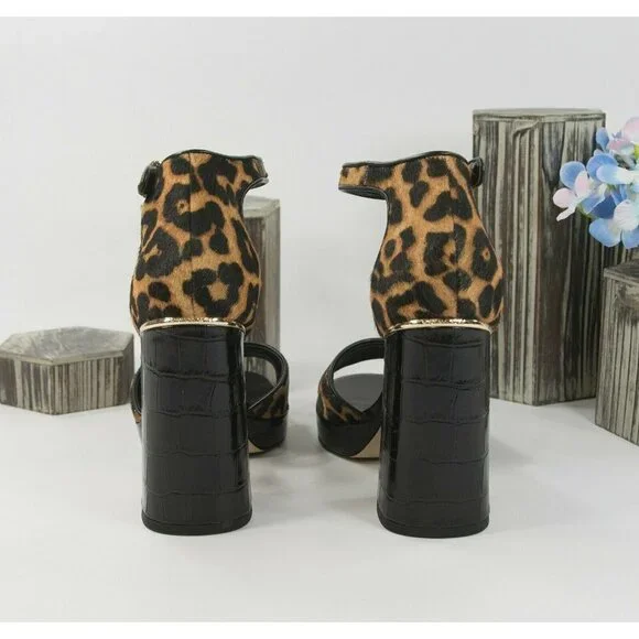 Michael Kors Amal Butterscotch Calf Hair Leather - Picture 5 of 8